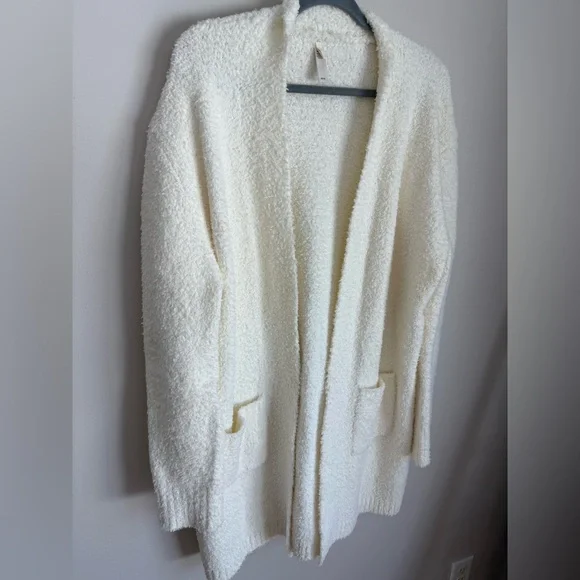 Skims Cream Cozy Knit Robe Size 2x/3x - Picture 4 of 8